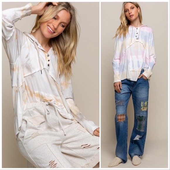 POL Feeling Cozy Color Splash Top - Picture 3 of 16